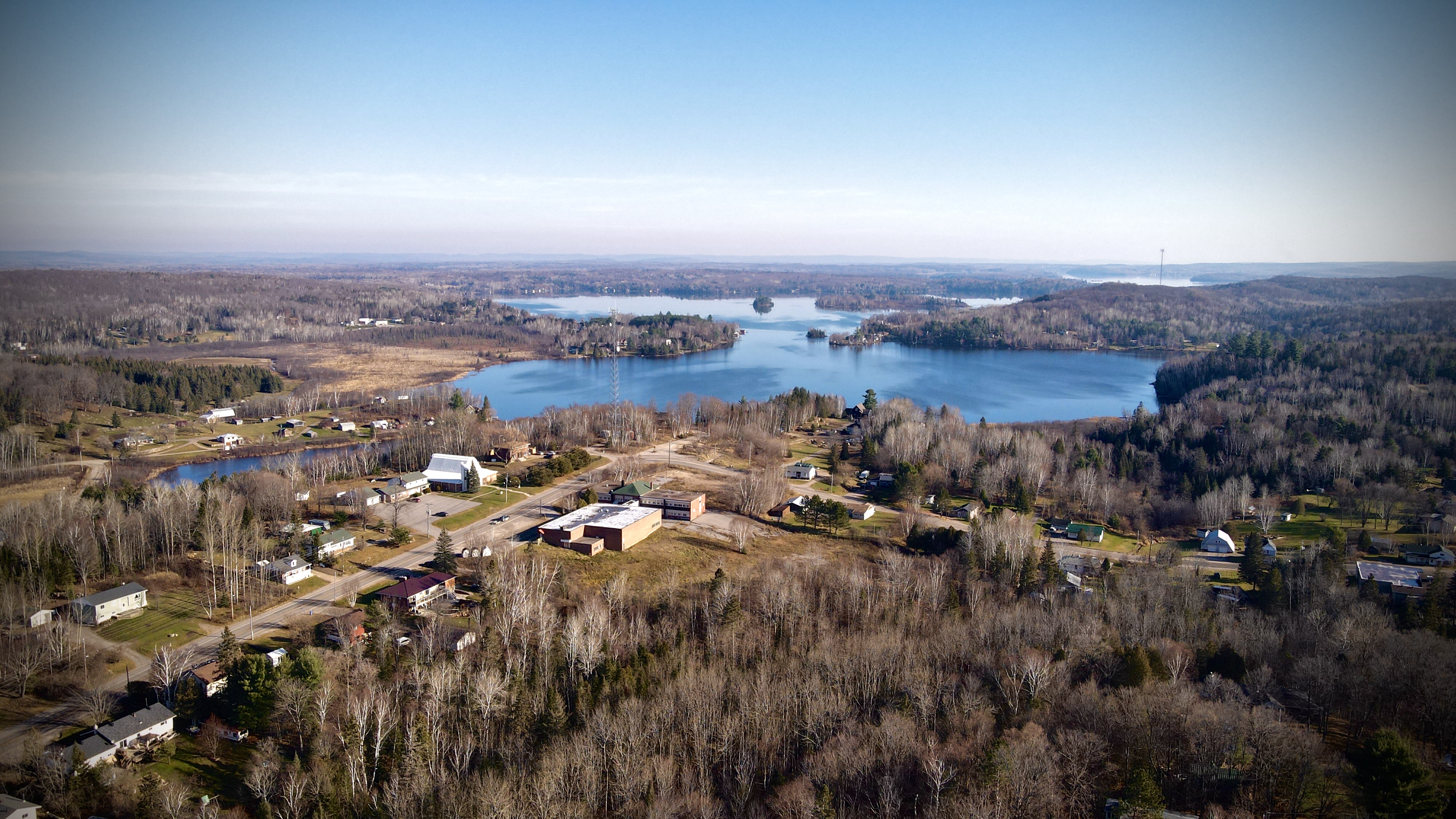 Aerial View of Lake Nosbonsing